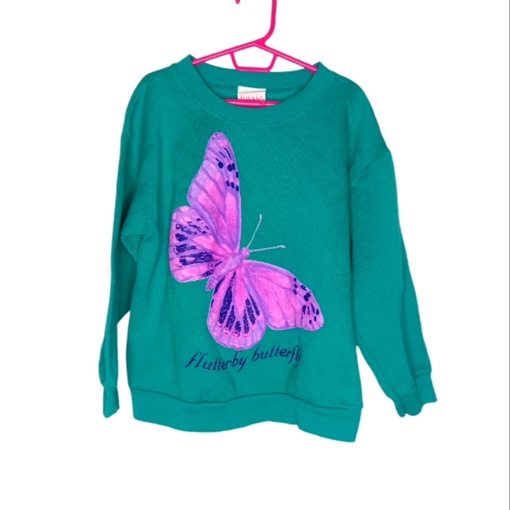 Vintage Basic Image Girls Sweatshirt